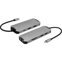 Klik USB-C Dual Display Port  Multi-Port Adapter